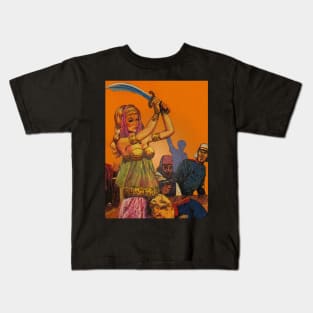 Sahara Desert - Death at Sunrise (Unique Art) Kids T-Shirt